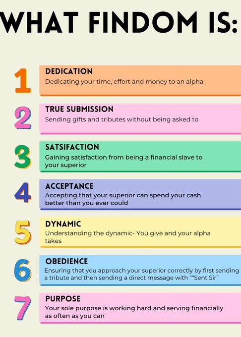 What #Findom Is ⛓️💰👑 https://t.co/RC0ASG1E0N<a href="/tag/findom"class="tags">#Findom</a>