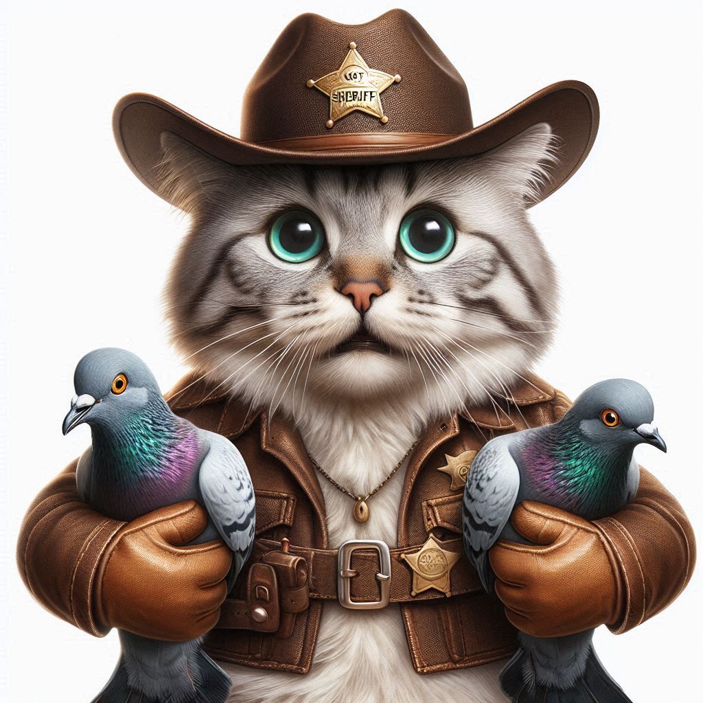 mrtimsi2018's tweet photo. What piece of clothing or everyday item would you place this cute cat on?

#AI #AIgirl #aiartwork #aicat #pod #cute #funny #cats #catmem #lovecat #sheriff https://t.co/mAeeAjRAJ9