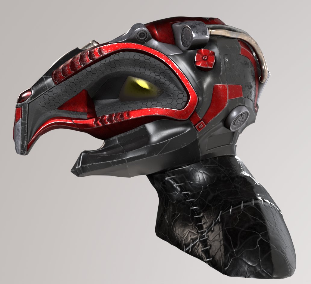 OscarLista's tweet photo. Este casco nació inspirado en mi pana @libercarpincho . Tenía que hacer un Hard Surface y se me ocurrió usar el cráneo de un capricho como inspiración para su modelado. 😅 #3DArt #DigitalSculpture #DarkFantasy #CharacterDesign #ZBrush #3DModeling #ConceptArt #scifiart https://t.co/lEIRPAvyp6