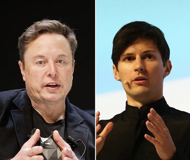 Aleex_'s tweet photo. Elon Musk has called on France to FREE Telegram founder Pavel Durov 💎

#FREEDUROV https://t.co/OxErbM8JVd