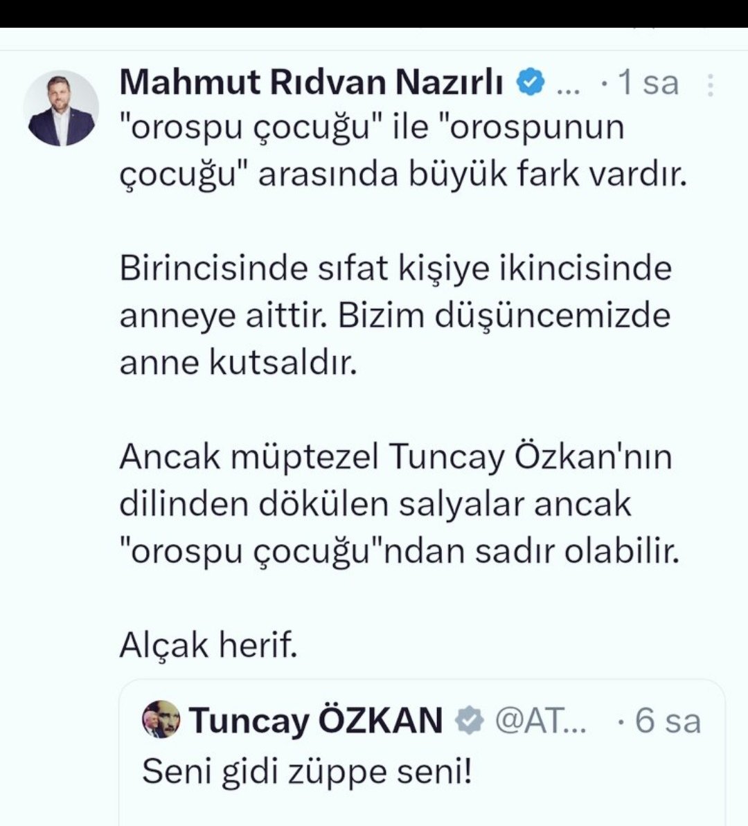Tayfur_1987's tweet photo. @sabriamcaparodi #TuncayÖzkanTutuklansın 

Bu milletten olmayan bizden olmayan bu içimizdeki kendini gizleyen yunan ermeni yahudi beslemelerine bu vatanın bi damla suyu haram 

#tunc https://t.co/LI9GnwRL7S
