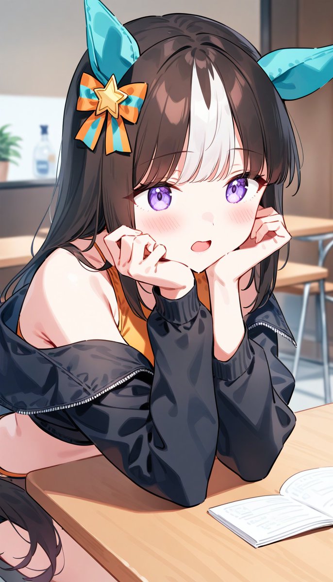 髪下ろしタルマエ #ウマ娘 #ホッコータルマエ