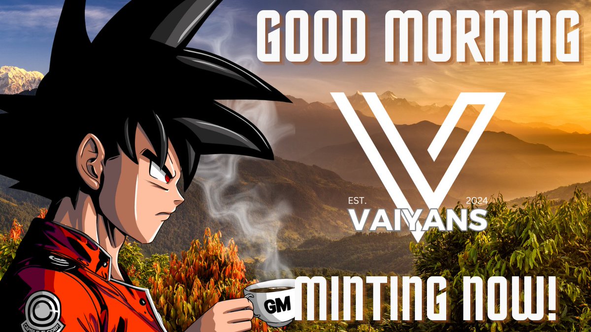 VaiyansWorld's tweet photo. 🌞Vaiyans Has Goodmorning 🌞
🌐Join our vibrant community of NFT enthusiasts!

Mint your Vaiyan NFT for 600 VET,
with opportunities for discounts or even free minting available through 🔥
our Discord: https://t.co/UZ8v5povu2 

#JoinUs #NFTCommunity #Vechain https://t.co/KfHCc89PsL