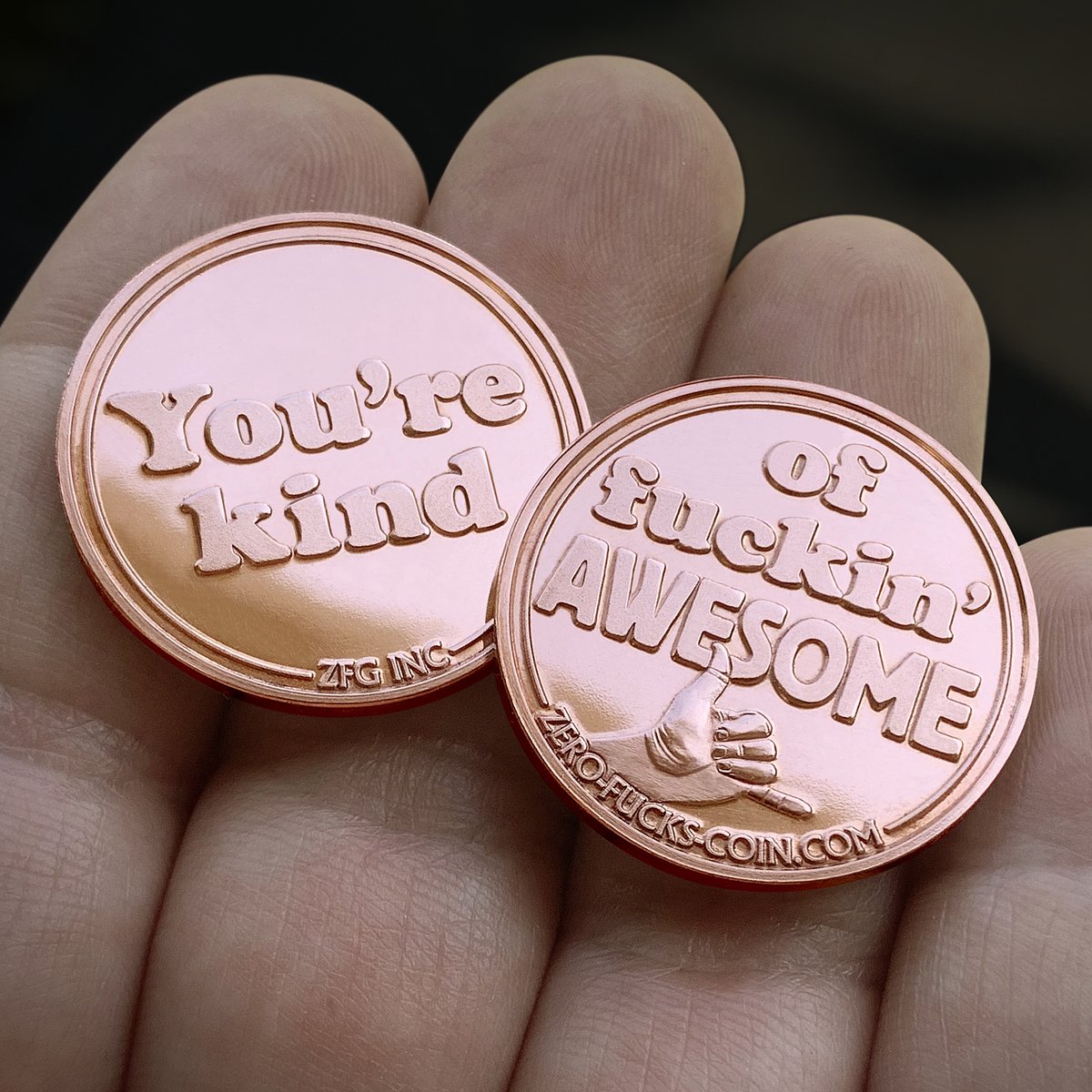 ZeroFucksCoin's tweet photo. Check out our newest coins, available for pre-order now! https://t.co/hnpaYxvFlK #zerofucksgiven #zerofucks #Kickstarter #zerofuckscoin #AwesomeEveryday https://t.co/k1wQtttVyl