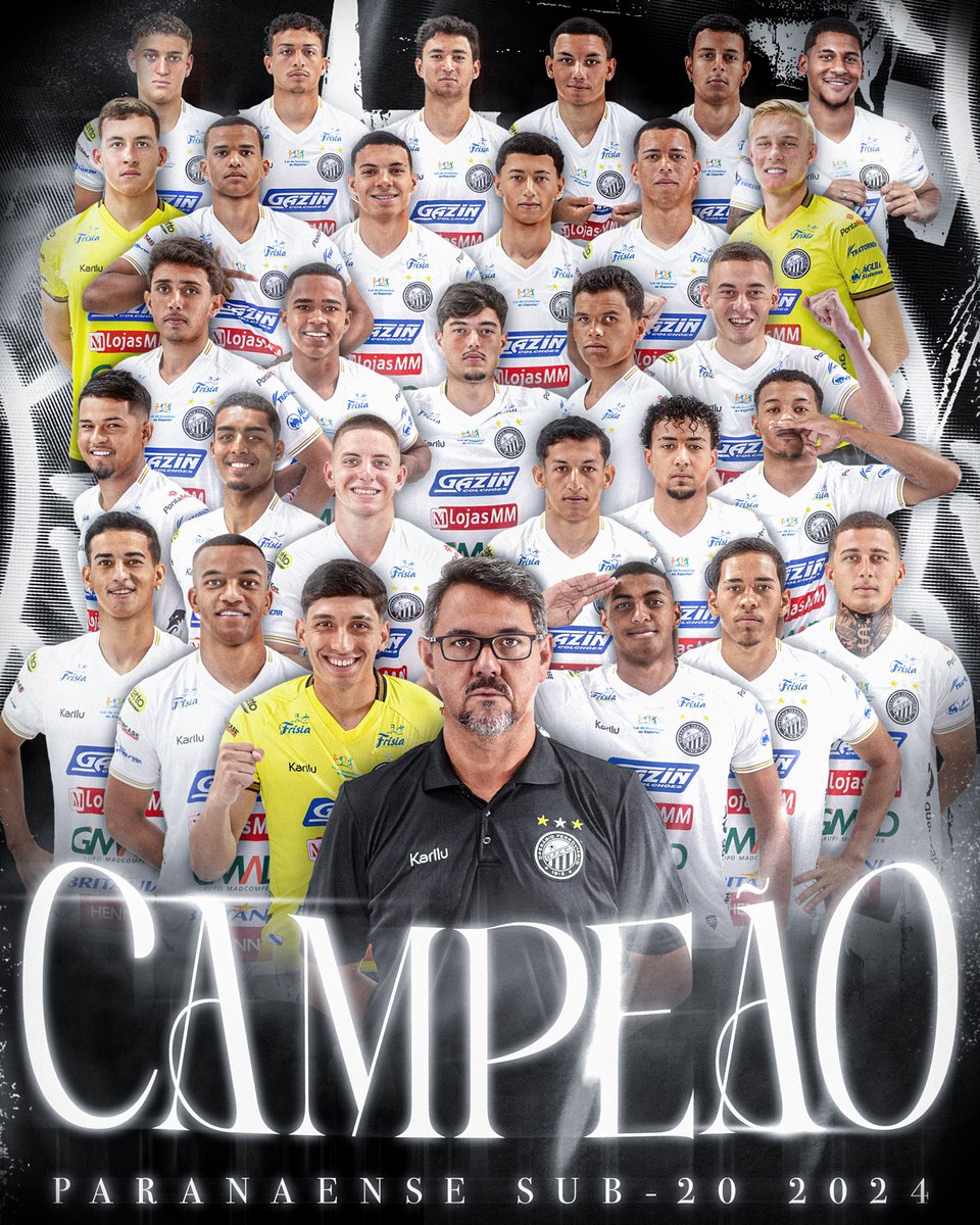 OFECoficial's tweet photo. O OPERÁRIO FERROVIÁRIO É CAMPEÃO PARANAENSE SUB-20 👻🔥

#PiazadaDeVilaOficinas 

✍️ @enzobinotto • OFEC https://t.co/T23eG8Q5gm