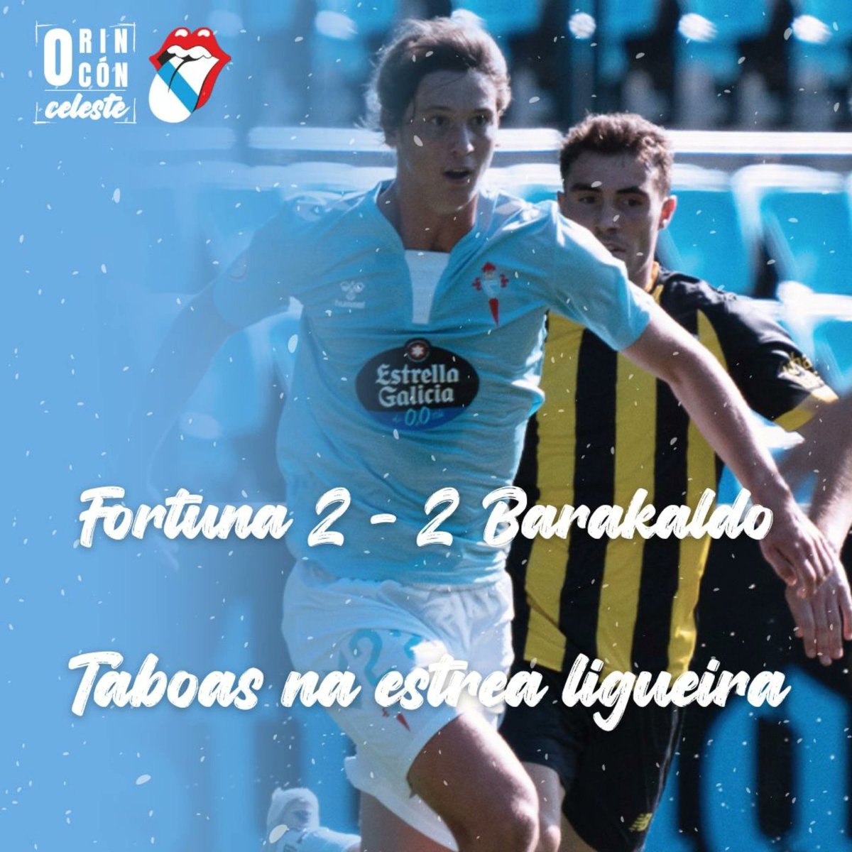 Celta Fortuna 2 - 2 Barakaldo | Táboas na estrea ligueira 😔

Máis info en: orinconceleste.es/celta-fortuna-…

#rccv #rccelta #celtadevigo #celtavigo #celtaclub #celtafortuna #jornada1