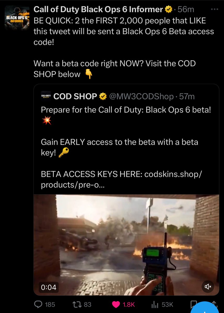 Thatonemangabe's tweet photo. @BO6CODInformer 🙏 https://t.co/Q1Uo88UGEM