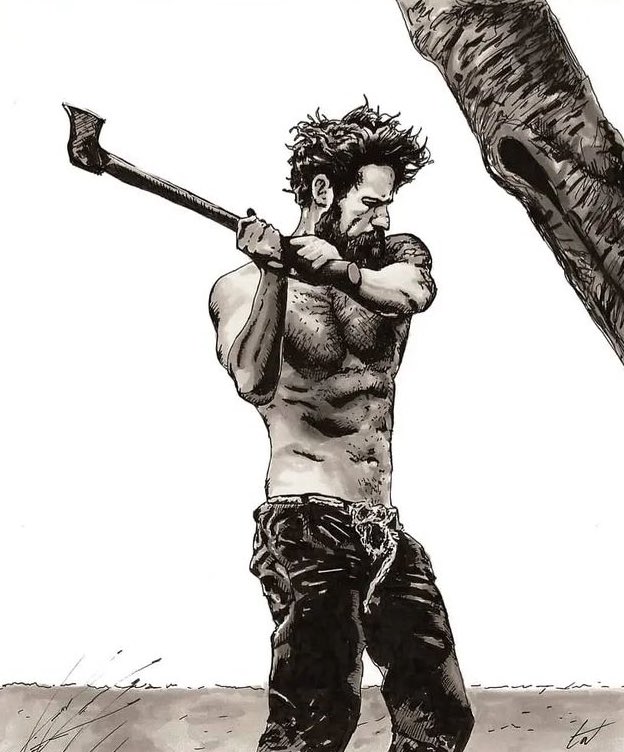 Scott Jericho.
Crime fiction’s first Traveller detective. 
Devastatingly clever, punches Nazis, kisses boys, solves murders, hot as hell. 
#KillingJericho 
#JerichosDead
Jericho 3 out 2025