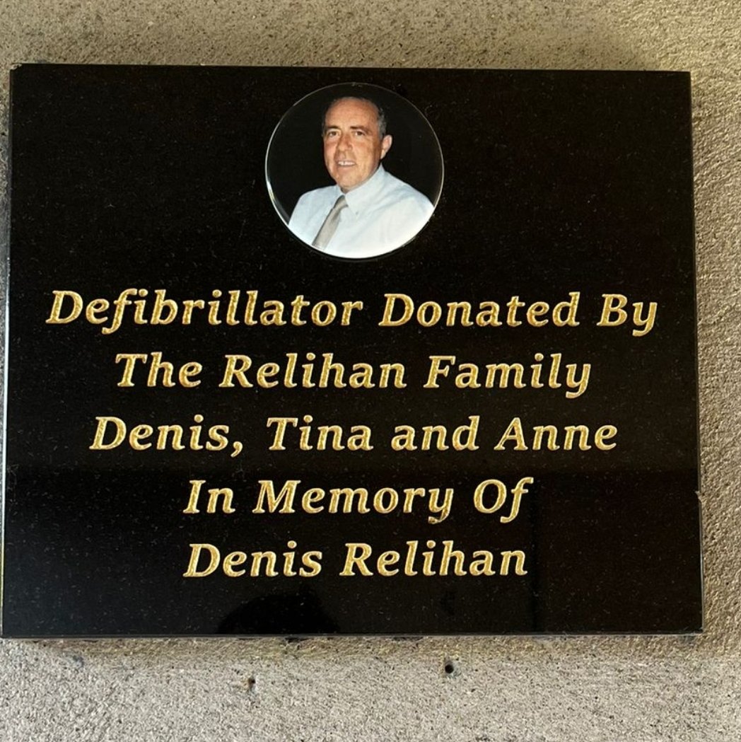 ๐ป๐ฃ ๐๐๐๐ ๐๐๐ ๐๐ก๐ค๐ ๐ (@eastcorkclinsoc) on Twitter photo Thinking of the Relihan family tonight.
The defibrillator at <a href="/Ctr_gaa/">Castletownroche Gaa</a> saved a life today.
<a href="/MidletonGaa/">Midleton GAA</a> <a href="/KanturkGAA/">Kanturk GAA</a> <a href="/AmbulanceNAS/">National Ambulance Service ๐ฎ๐ช๐</a> <a href="/acorp/">Marius</a> Thinking of the Relihan family tonight.
The defibrillator at <a href="/Ctr_gaa/">Castletownroche Gaa</a> saved a life today.
<a href="/MidletonGaa/">Midleton GAA</a> <a href="/KanturkGAA/">Kanturk GAA</a> <a href="/AmbulanceNAS/">National Ambulance Service ๐ฎ๐ช๐</a> <a href="/acorp/">Marius</a>