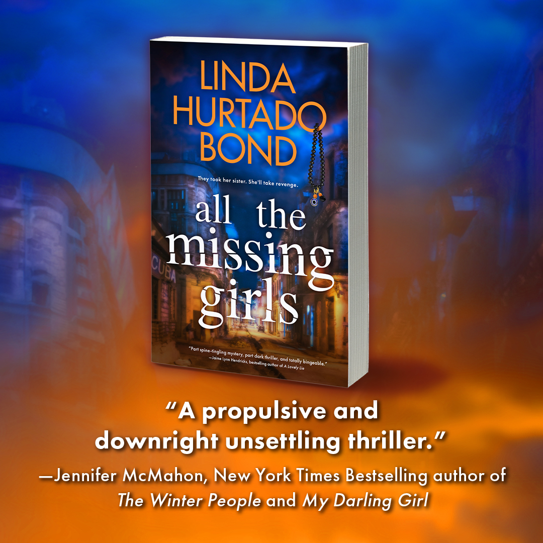 kcaldwellwriter's tweet photo. My friend &amp; former colleague's new thriller went on sale this week.  
Tampa TV crime reporter Mari Alvarez sneaks into Cuba to track down her estranged sister, only to uncover a horrible secret. Can she save #allthemissinggirls?
@AuthorLindaBond
https://t.co/eisjVm9I5F https://t.co/7CNblKup5E