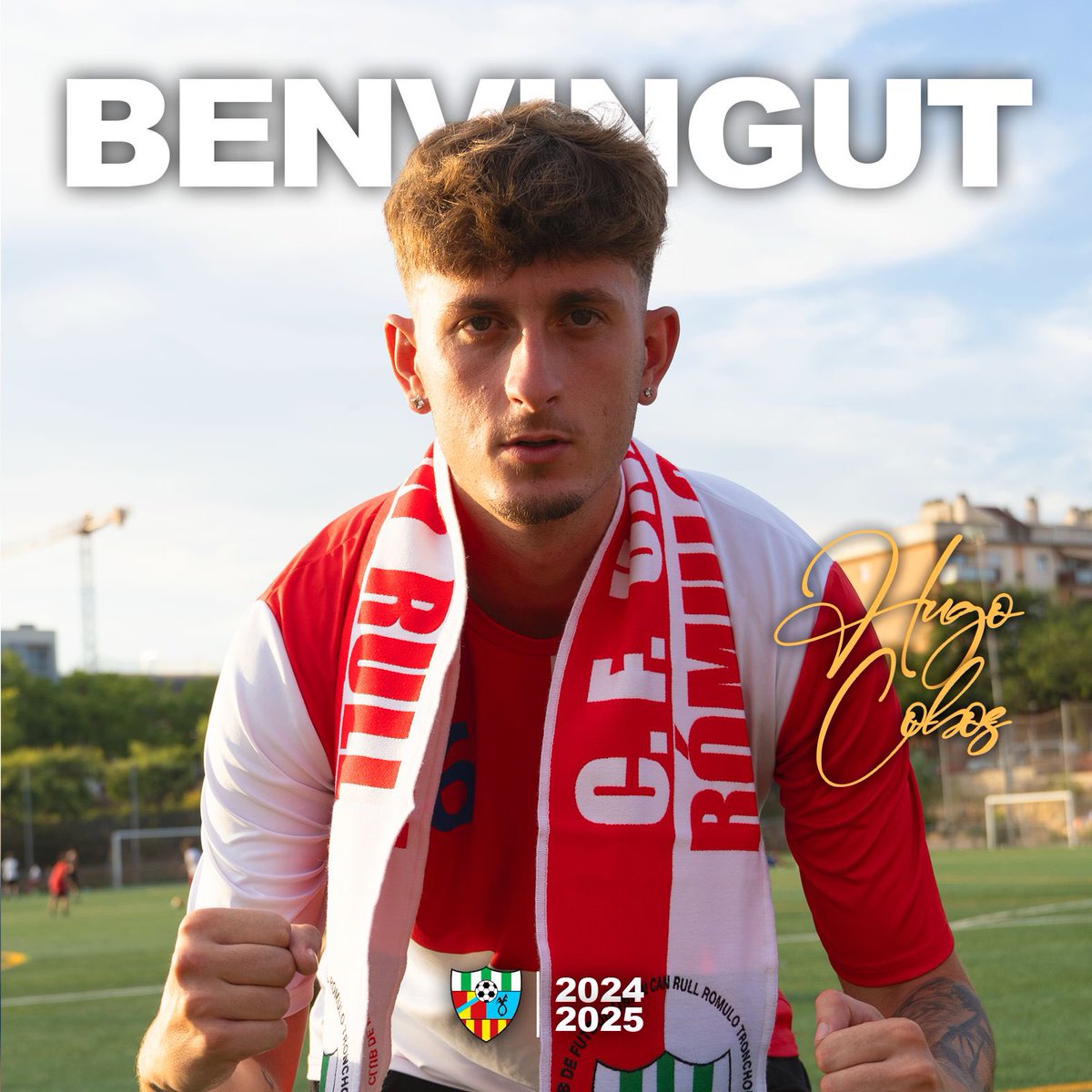 𝗙𝗶𝘁𝘅𝗮𝘁𝗴𝗲 𝟭𝗲𝗿 𝗘𝗾𝘂𝗶𝗽‼️

El migcampista i central Hugo Cobos ha passat per les canteres del Rubí, Mercantil, Sant Cugat, San Andreu i Jabac, jugant en bones categories.

Té molt bona col.locació i excelent tracte amb la pilota. 

Benvingut Hugo👏🏼

#FeelTheRull