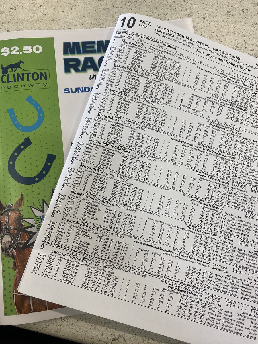 $4000 Guarantee in the race 10 Super Hi 5. #wagernow