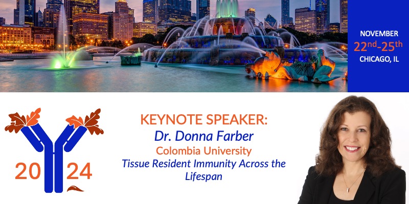 Friday, Nov 22nd at #AIC2024 will feature a meet the speakers roundtable for grad students and postdocs and our keynote address from <a href="/DonnaFarber3/">Donna Farber</a>! Meet the speakers is a popular event, so register early!