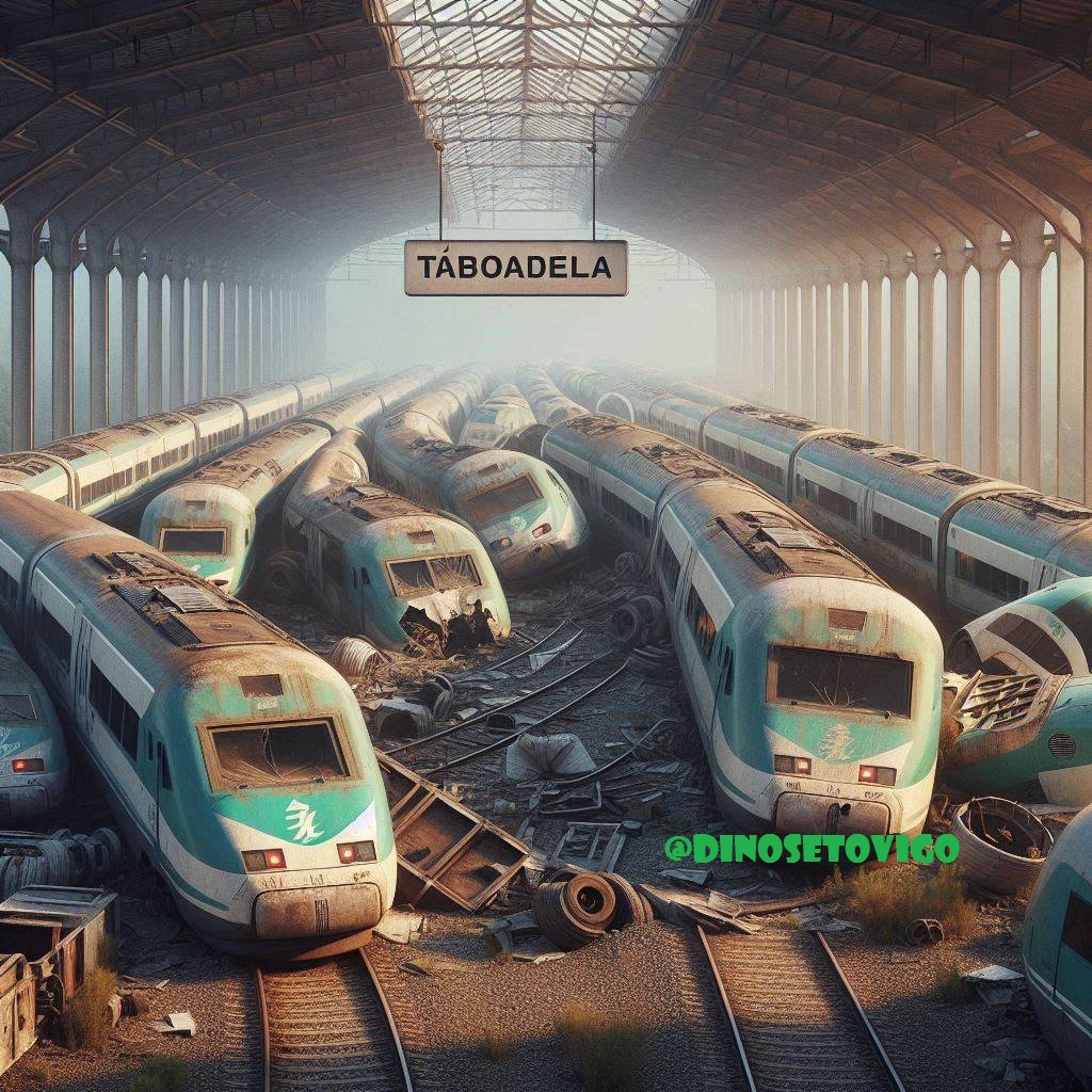 DinoSetoVigo's tweet photo. El intercambiador de #Taboadela cualquier día de Agosto... https://t.co/s4h55IscNf