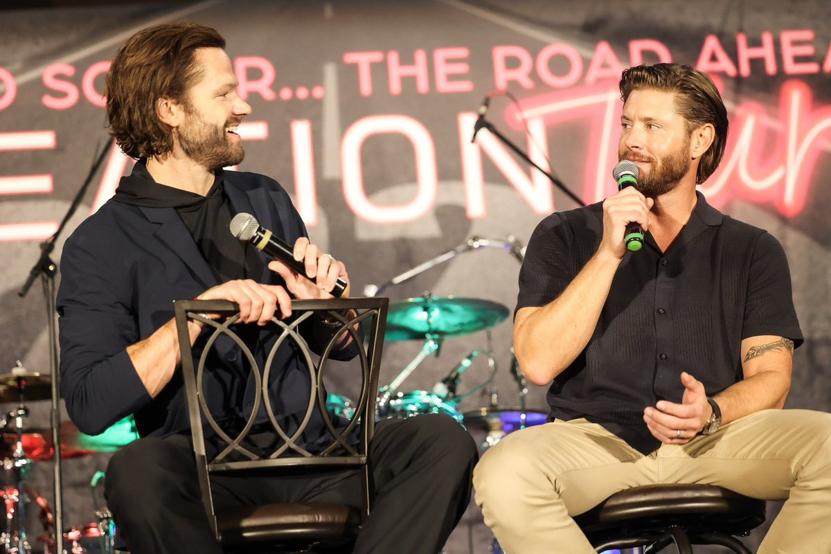 The guys, as always, have cool new projects coming to talk about. We can’t wait to see all the stuff they are doing: both soon on their way to begin filming. If you were with us: you know what’s coming! 

#SPNIndy