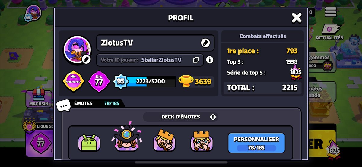 zlotussss's tweet photo. JE FAIT LES 1000 GEMMES CE SOIR !!! 💎
(Squad Busters) #ZGG
🎥https://t.co/GKbqMhqJKv https://t.co/fYldgk1Mrf