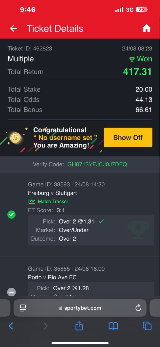 OVER1POINT5ODDS's tweet photo. @bossolamilekan1 @LouieDi13 https://t.co/PQbXPebuzW