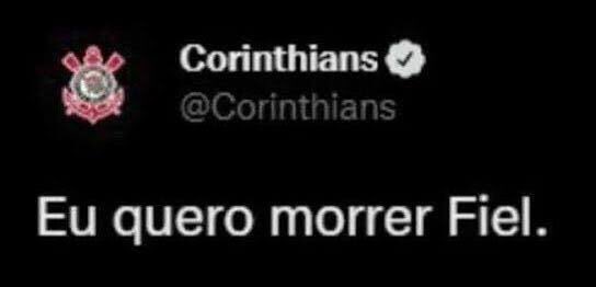 MeuTimao's tweet image. sim