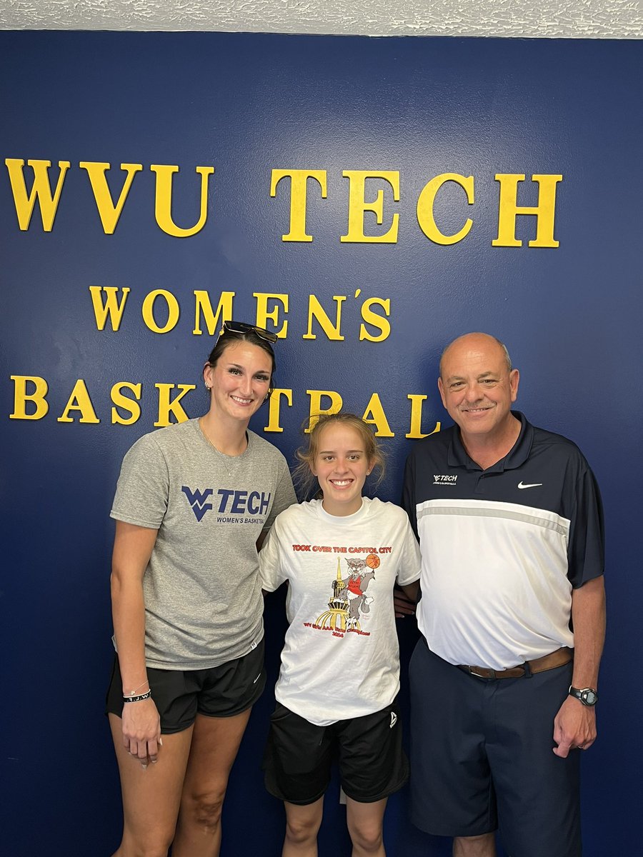 jaycee sigmon (@sigmon_jaycee) on Twitter photo after a great talk with <a href="/CoachKennyOz/">Kenny Osborne</a> and a super fun day on campus. i am so happy to have received an official offer from <a href="/WVUTech_WBB/">WVU Tech Women’s Basketball</a>! thank you coach for the opportunity💛💙
<a href="/p_jones40/">Pat Jones</a>
<a href="/girls_nitro/">Nitro Wildcat Girls Basketball</a>
<a href="/earnest_horn/">Earnest Horn</a> after a great talk with <a href="/CoachKennyOz/">Kenny Osborne</a> and a super fun day on campus. i am so happy to have received an official offer from <a href="/WVUTech_WBB/">WVU Tech Women’s Basketball</a>! thank you coach for the opportunity💛💙
<a href="/p_jones40/">Pat Jones</a>
<a href="/girls_nitro/">Nitro Wildcat Girls Basketball</a>
<a href="/earnest_horn/">Earnest Horn</a>