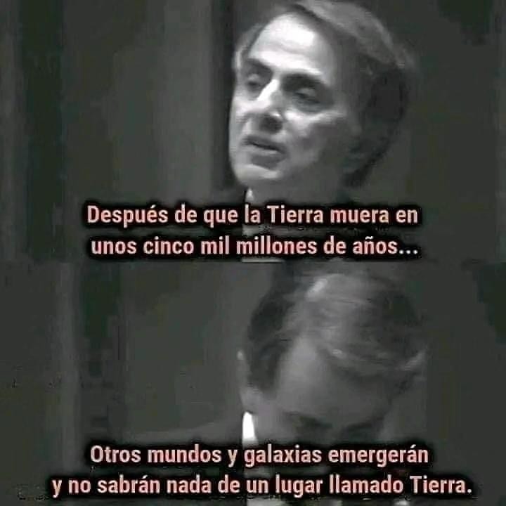 EnsedeCiencia's tweet photo. Palabras de Carl Sagan. ✨ https://t.co/gIxZ1F5VUe