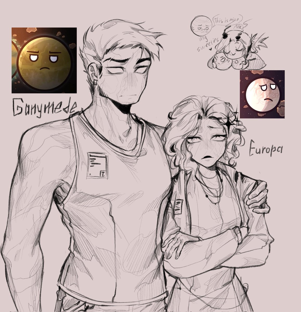 My sweethearts💙 🗿🍷

#Solarballs #Europa #Ganymede #SolarballsEuropa #SolarballsGanymede