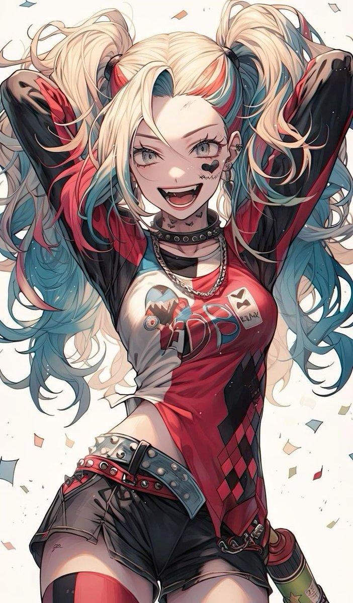 crazy_jesterPHD's tweet photo. Hey there, you little ones, Harley Quinn is in the building or house whatever you want to call, so now I'm here I do whatever I want so I might be a good guy or bad guy, well I can't wait to see you guys soon, it will be really fun to hangout https://t.co/23jPF23MvP