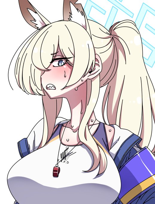 ヘイローの描き忘れに気付いたはにゃ 