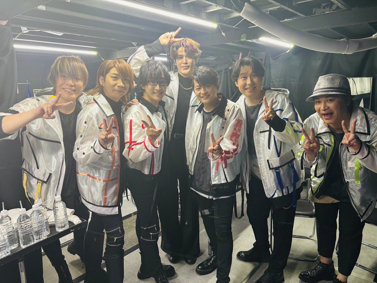 お前たち〜っ‼️ありがとな〜っ😆 ライブって、高揚感と達成感と爽快感