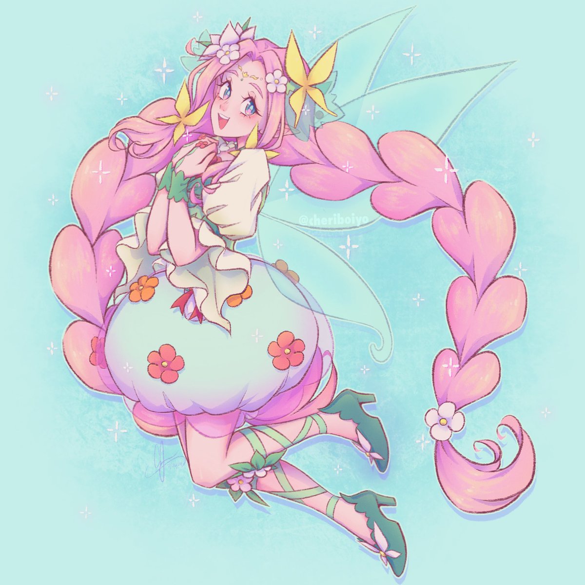 cheriboiyo's tweet photo. She was a fairy ✨🧚‍♀️✨
#プリキュア #precure #curefelice https://t.co/DHYqB4zRG1
