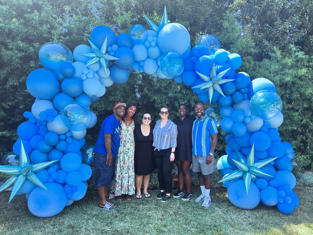 LowBudgetLaughs's tweet image. I always leave with a smile on my face anytime I hang with the #ClawsTNT 💅🏾 #writers. ✍🏾👨🏾‍💻 But today was extra special because we got to celebrate Baby Ezra! 🤱🏻☺️#Congratulations @yaelgalena &amp;amp; #happybirthday! 😚🎂