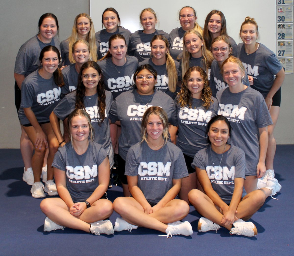 CSMFlamesSB's tweet photo. It was a fun night for the CSM softball team at the annual Flames Fest! Thanks to Megan Garcia and Kayla Reed for being our team representatives in the CSM S.A.L.T. group! https://t.co/5C3gIhcISb