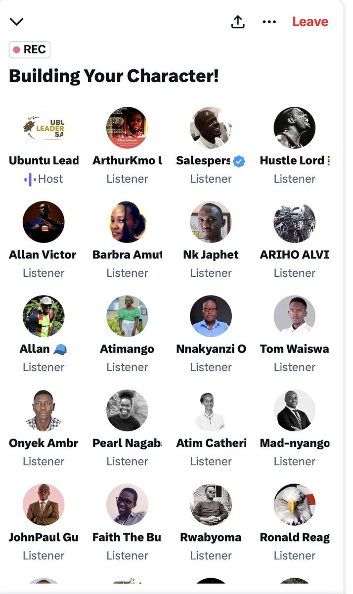 ArthurKmo's tweet image. #BuildingCharacter 
Character is eked into us by the experiences we go through. We should do things that build our character every day. 
~@iDEASUG 
#UbuntuLeadershipSafari #5amClub reflection
@SafariUbuntu