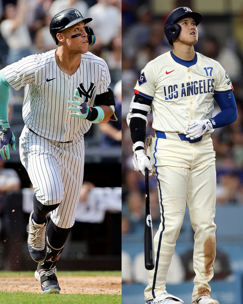 圖 MLB推特:法官跟大谷都打出史詩級賽季
