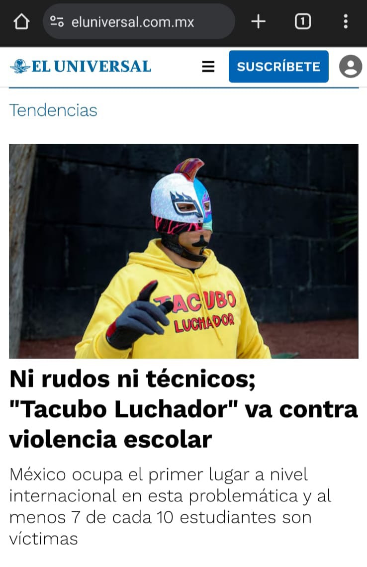 El Tacubo luchador tweet media