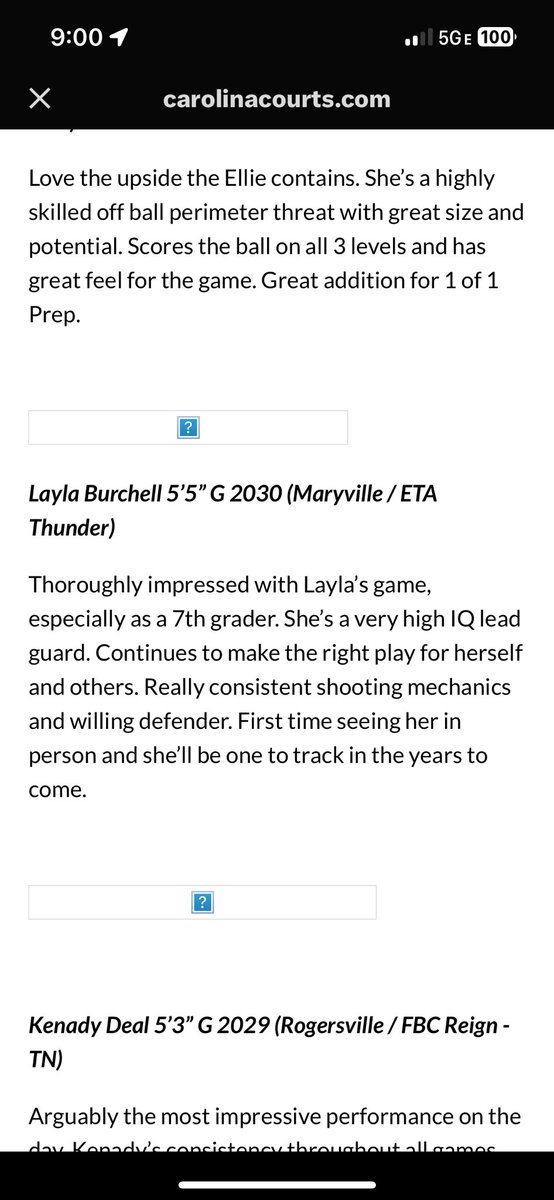 Layla Burchell (@laylaburchell30) on Twitter photo Thanks for the opportunity to compete with great talent this weekend in NC! Fun event!
<a href="/IE_Showcase_/">𝗜𝗻𝘀𝗶𝗱𝗲𝗿 𝗘𝘅𝗽𝗼𝘀𝘂𝗿𝗲 𝗦𝗵𝗼𝘄𝗰𝗮𝘀𝗲</a> <a href="/FOPBasketball/">Coach Anthony George</a> <a href="/CoachTomerlin/">Ben Tomerlin</a> <a href="/cltmediagroup/">CLT Media Group</a> <a href="/_BlakeDerrick/">Blake Derrick</a> <a href="/Coach__TClark/">Taylor Otto</a> <a href="/TarBurch/">Tarah Standridge Burchell</a> <a href="/MJHSathletics/">MaryvilleJrHigh_Athletics</a> Thanks for the opportunity to compete with great talent this weekend in NC! Fun event!
<a href="/IE_Showcase_/">𝗜𝗻𝘀𝗶𝗱𝗲𝗿 𝗘𝘅𝗽𝗼𝘀𝘂𝗿𝗲 𝗦𝗵𝗼𝘄𝗰𝗮𝘀𝗲</a> <a href="/FOPBasketball/">Coach Anthony George</a> <a href="/CoachTomerlin/">Ben Tomerlin</a> <a href="/cltmediagroup/">CLT Media Group</a> <a href="/_BlakeDerrick/">Blake Derrick</a> <a href="/Coach__TClark/">Taylor Otto</a> <a href="/TarBurch/">Tarah Standridge Burchell</a> <a href="/MJHSathletics/">MaryvilleJrHigh_Athletics</a>