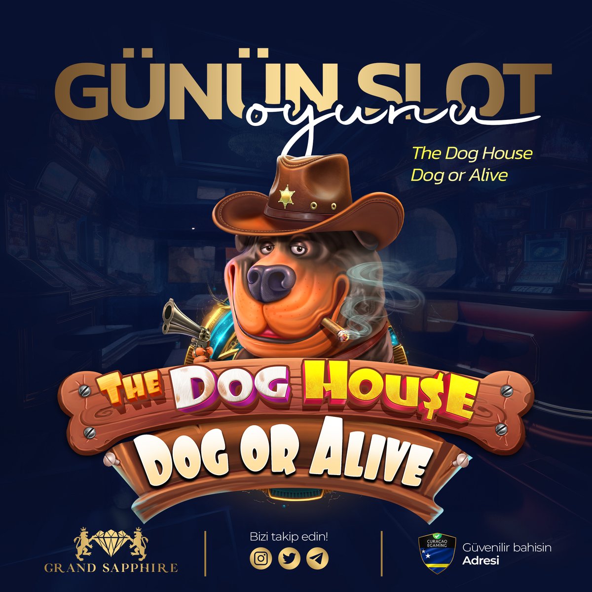 grandsapphire_'s tweet photo. 💎 #GrandSapphire’de Günün En Çok Kazandıran Slot Oyunu!

⚡️The Dog House Dog or Alive

🏆 Grandsapphire İle Kazancınızı Katlamak İçin Kayıt Olmayı Unutmayın!

🔗Hemen üye ol! (https://t.co/aBudeQ7JJh) https://t.co/1MhZbKu6n8