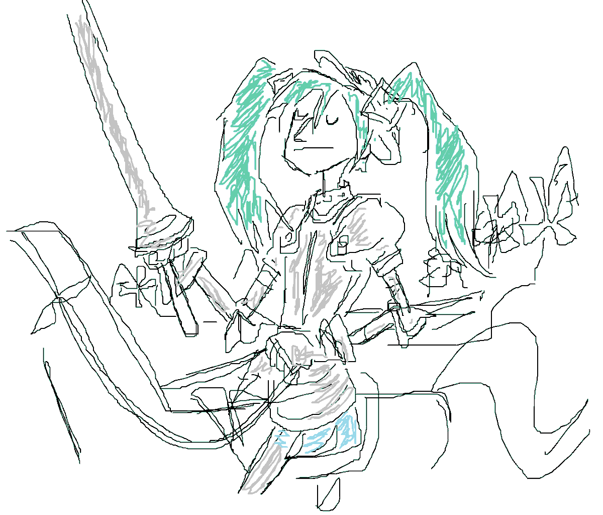 DucDeVinny's tweet photo. spanish hatsune miku https://t.co/K0gU9miWRc
