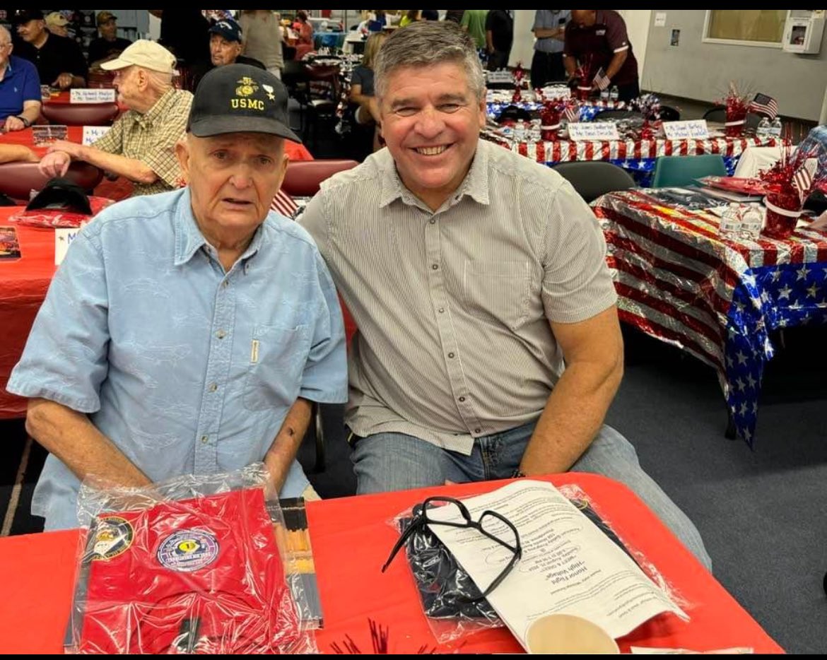 RI Honor Flight <a href="/RIHonorFlight/">George S. Farrell</a> Meet and Greet preparing for the September 29th Flight. Humbled to be with these men and women who have served in World War II, Korea, and Vietnam. Donate to this great program at rihonorflight.com
With <a href="/ErnieAlmonte/">Ernie Almonte CPA</a>