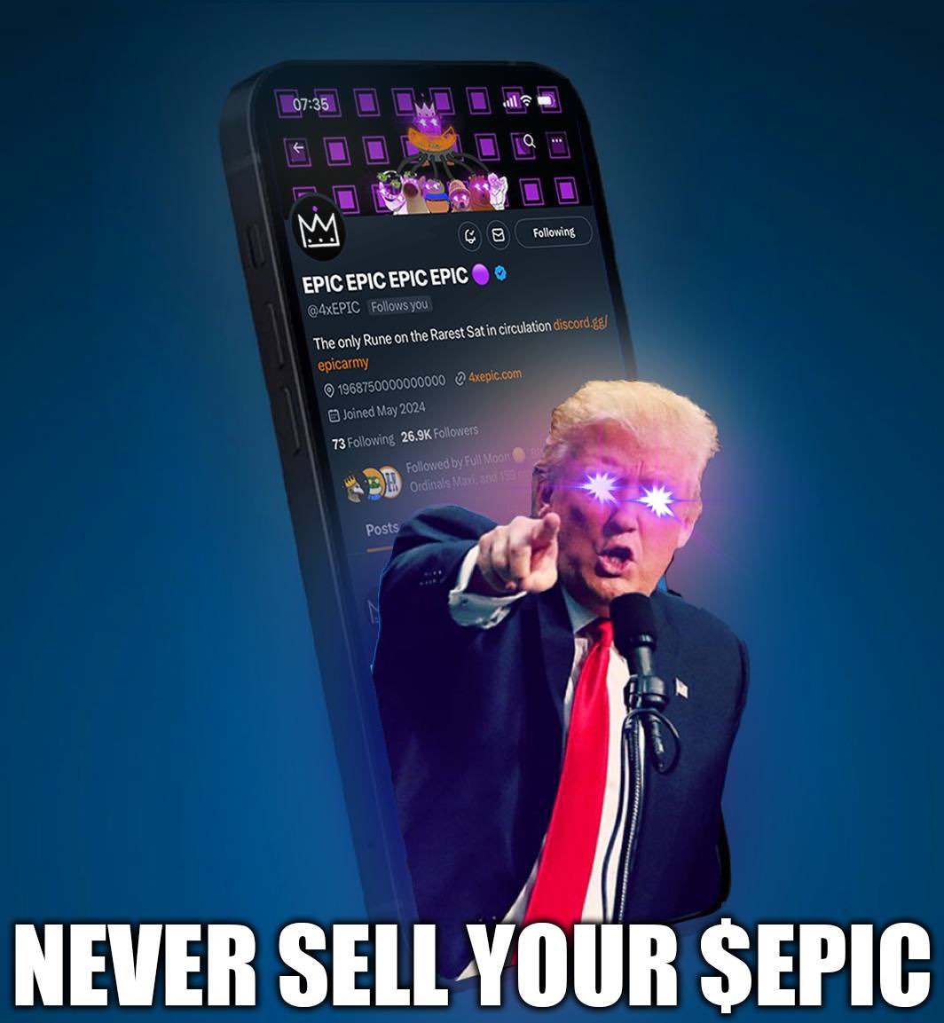 EPIC EPIC EPIC EPIC 🟣 tweet media