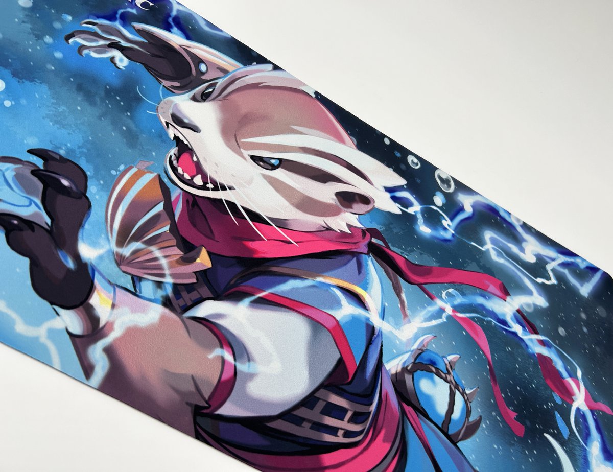 轟く機知、ラル プレイマット マジック大戦祭 轟く機知、ラル 日本限定 アニメ絵 マジック：ザ・ギャザリング プレイ