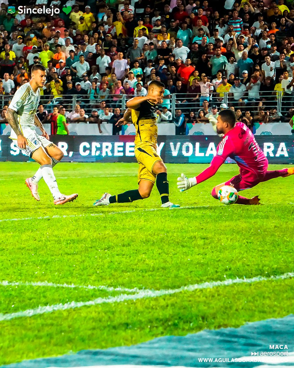 #EquipoProfesional | Una tarde mágica, soñada y espectacular en Sincelejo. 🥰

Recap de la victoria de nuestro Águilas Doradas frente al 'Embajador' por la Liga Betplay Dimayor II, un vuelo perfecto en nuestro nido. 🦅⚽🔥

Dale like si tú equipo le ganó a Millonarios. 💛👀