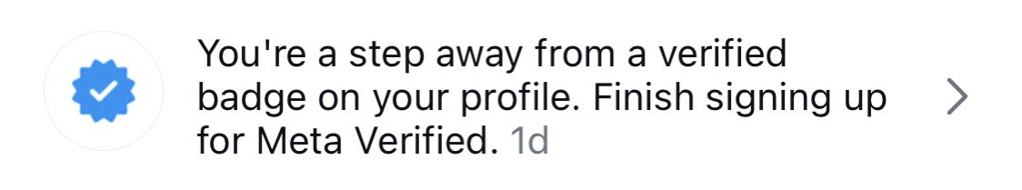 no thanks meta, i got gold…