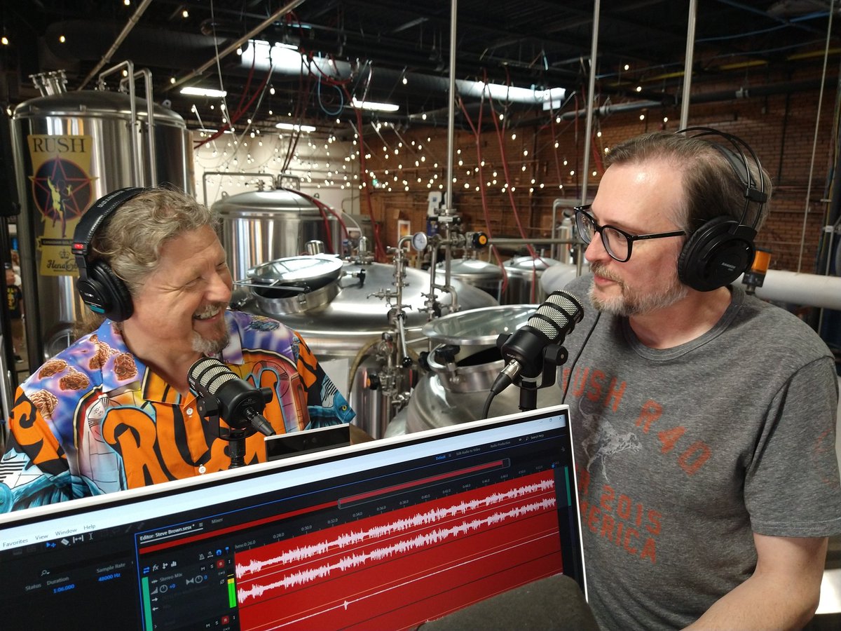 Thanks to everyone who stopped by to speak with us at <a href="/HendersonBeerCo/">HendersonBeerCo</a> today! Special thanks to Steve Himel, Howard Ungerleider, Ray Wawrzyniak <a href="/RAY4583/">Ray Wawrzyniak</a>, Jillian Maryonovich <a href="/RushCon/">RushCon</a> and Steve Brown! The results can be heard on an upcoming <a href="/RushFanCast/">Something For Nothing</a>!