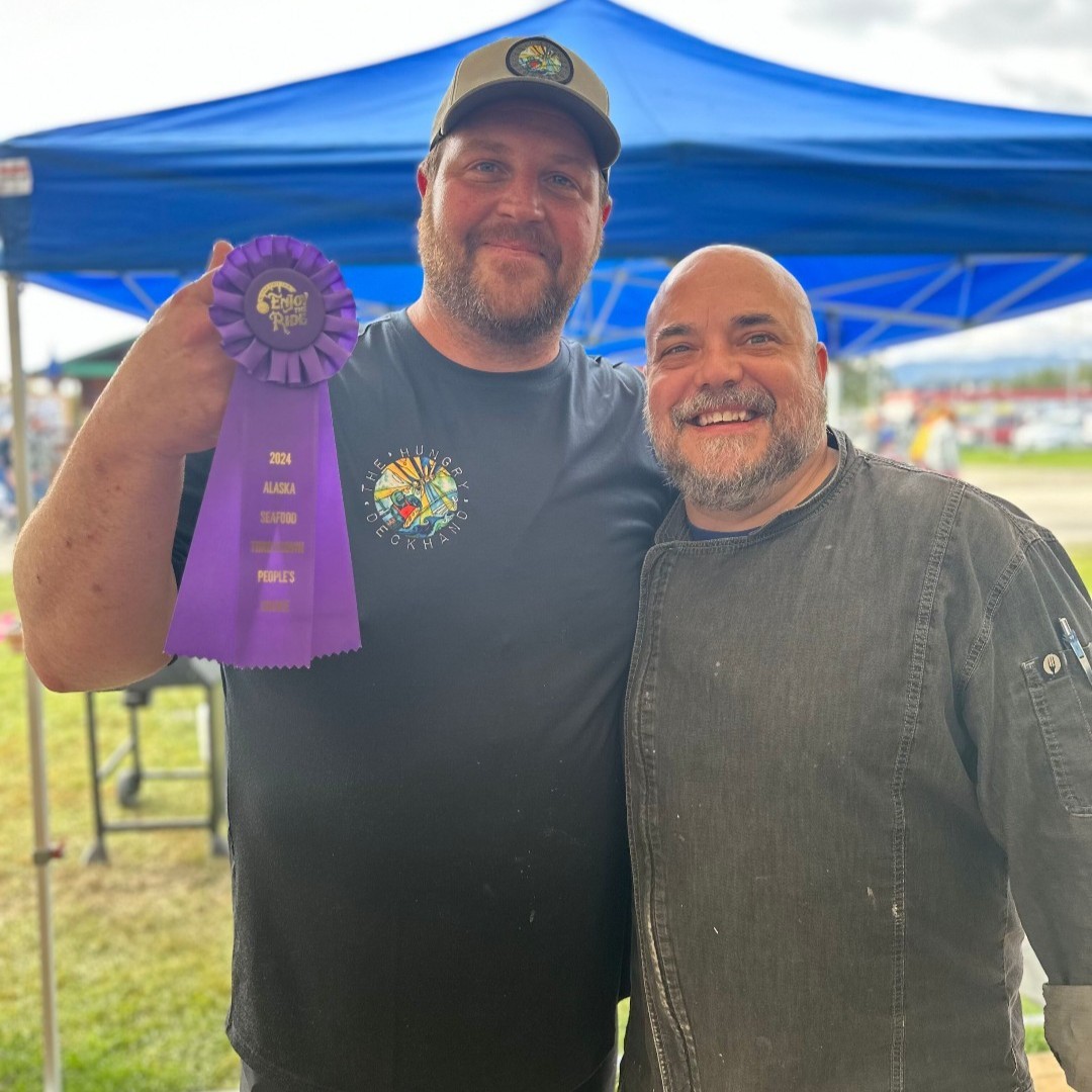 AlaskaStateFair's tweet photo. Congrats to the champions of the Alaska Seafood Throwdown! ππ¦
π₯ 1st - BBQ Babes
π₯ 2nd - Copper Rover Princess Wilderness Lodge
π₯ 3rd- The Hungry Deckhand
π
Peopleβs Choice - The Hungry Deckhand
#AKFairFun #Fair #enjoytheride #Alaska #AlaskaStateFair #AlaskaFair #Fair https://t.co/wcGQ5h14o0