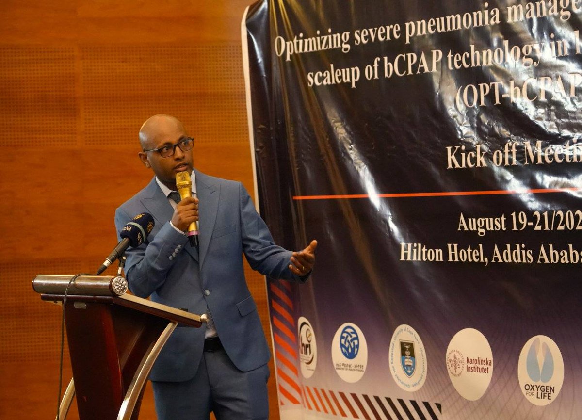 Successfully held our OPT-bCPAP kick off meeting in Addis Ababa, Ethiopia.  #edctp3 #AHRI #MOH #UCT #OLI #UNC #KI #UU #FARMOVS