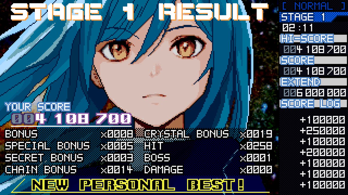 HRT15967159's tweet photo. #CrystalBreaker
0.8.0アップデートのおかげで目標の400万点突破!!
ありがとーーー!!! https://t.co/LTp9QpJjs5