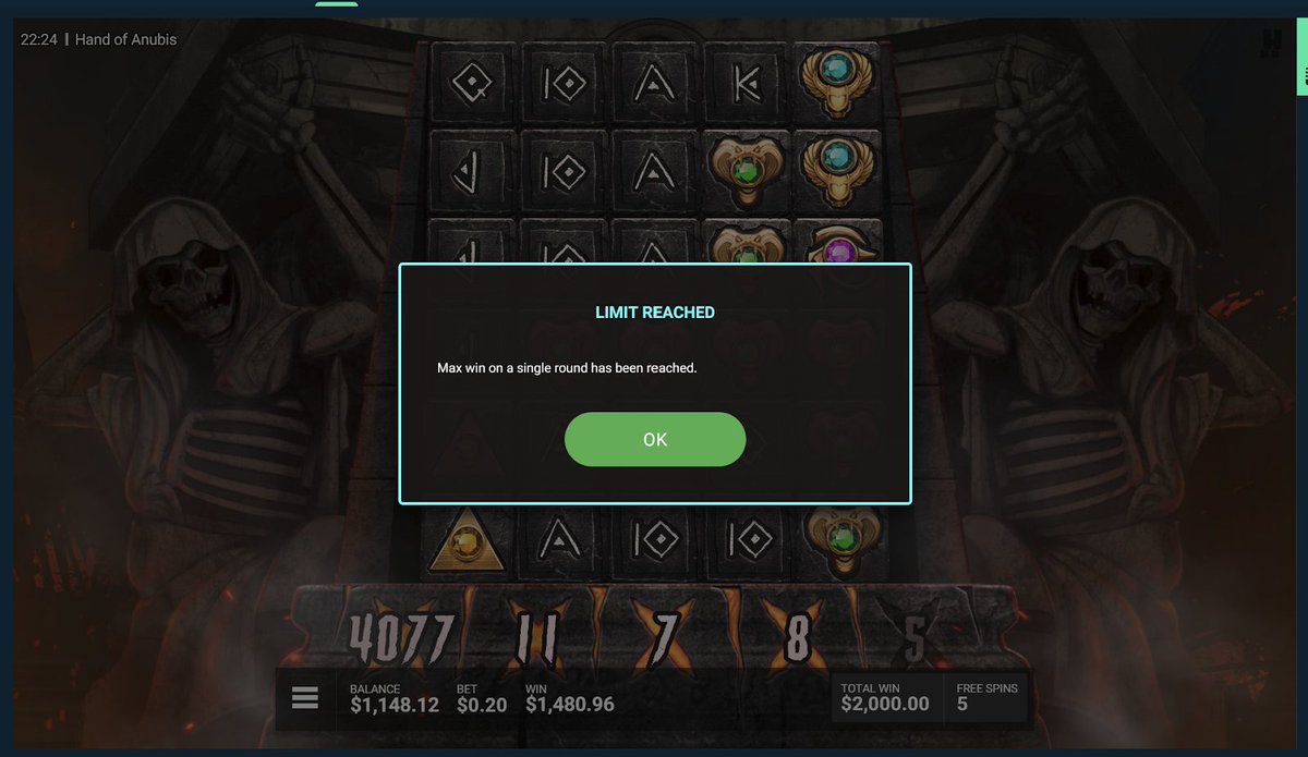 DegenSamTM's tweet image. FINALLY #Hacksaw #MAXWIN