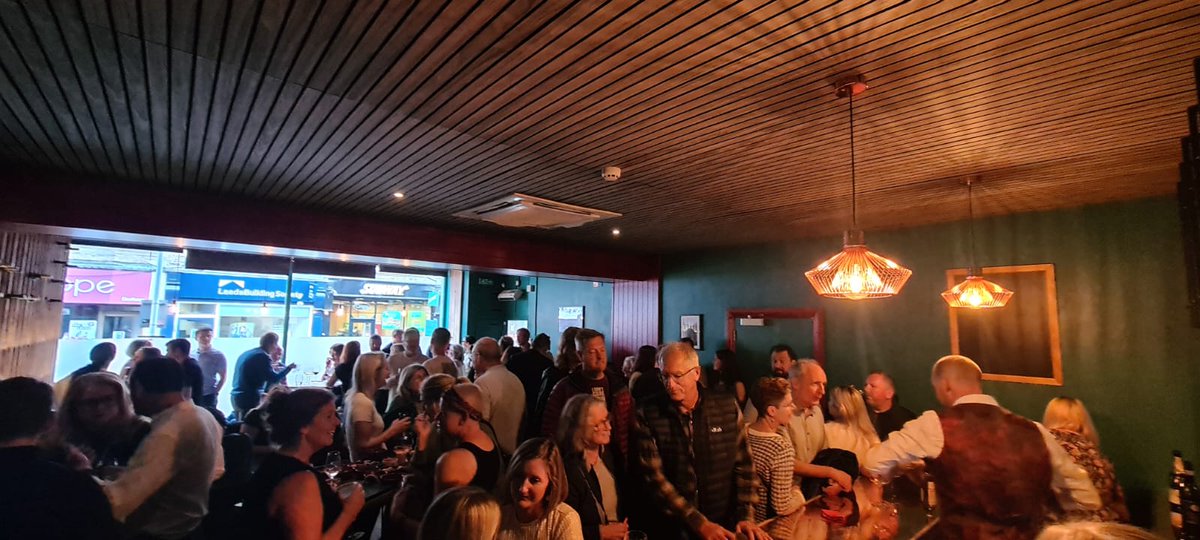 Well, a quiet opening🔥I loved it and I'm so humbled by all you lovely guests @@crushdurham we do wine good 🍷🙏🥂🇸🇪