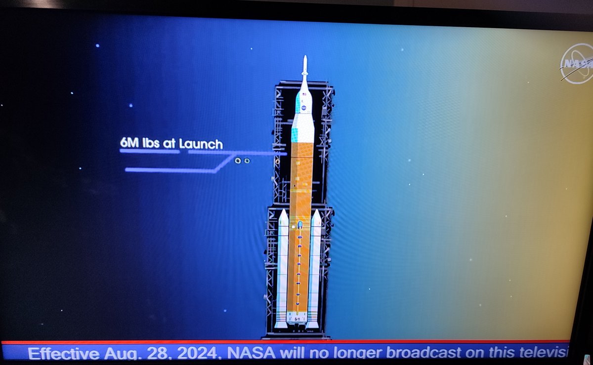 Aww, a shame to see <a href="/NASA/">NASA</a> is ending their broadcasts on satellite TV (in this case @ 13E). Inevitable I guess, as everything migrates to streaming, but a dedicated science channel broadcasting FTA to Europe and beyond will always be a great asset.
#satellite #NASA #science #space