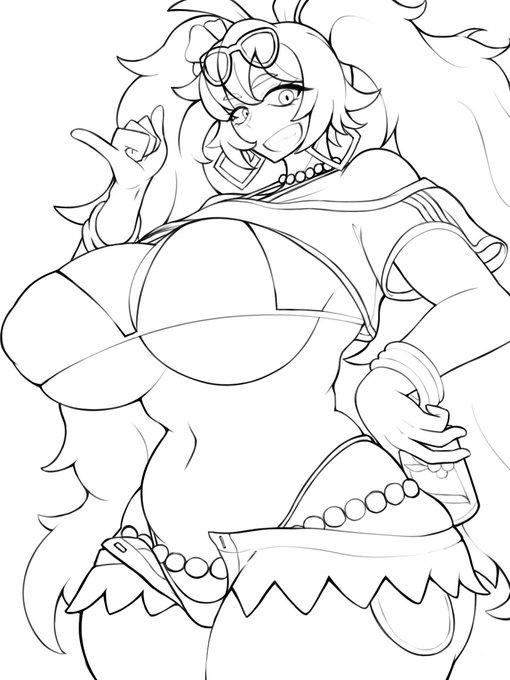 線画完成🇧🇷あげなおし
グラサン忘れてた 